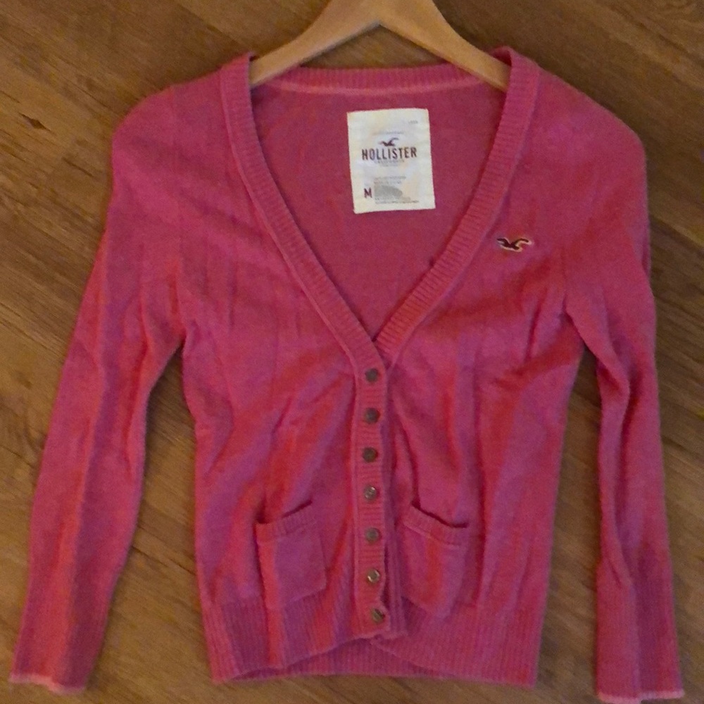 Hollister 3/4 sleeve cardigan